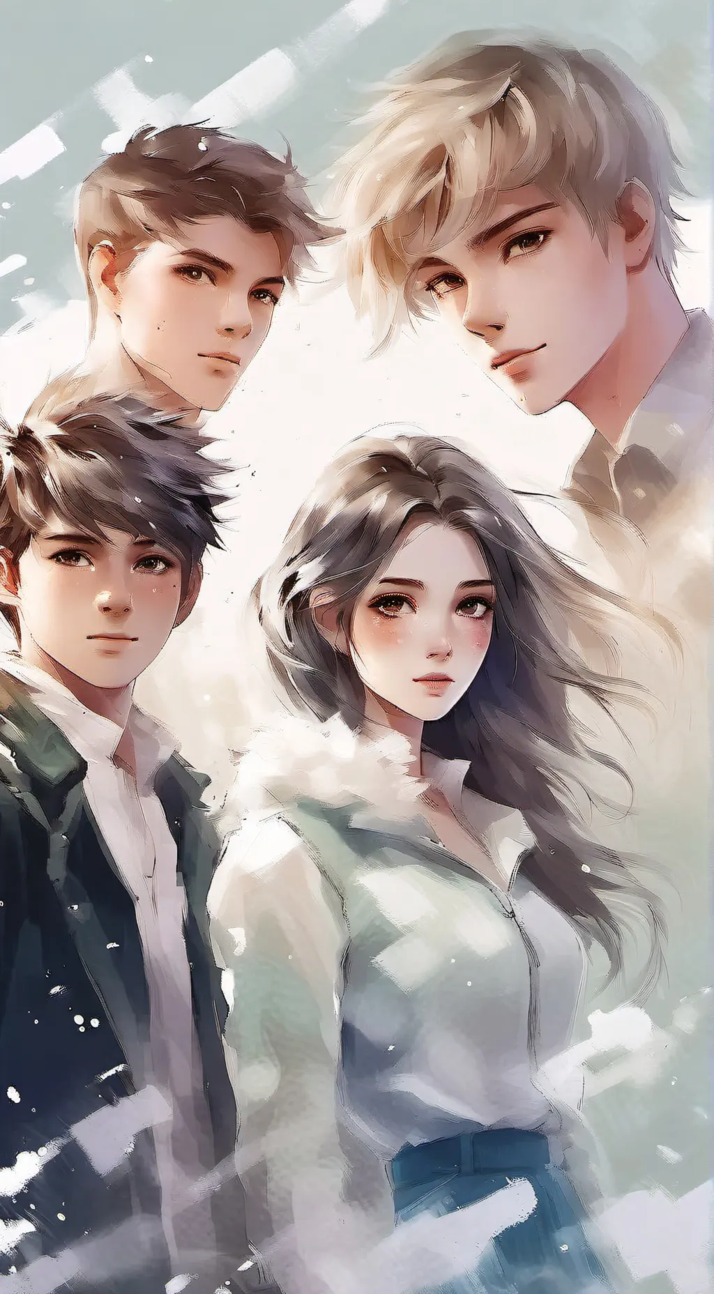 ai character: friends background