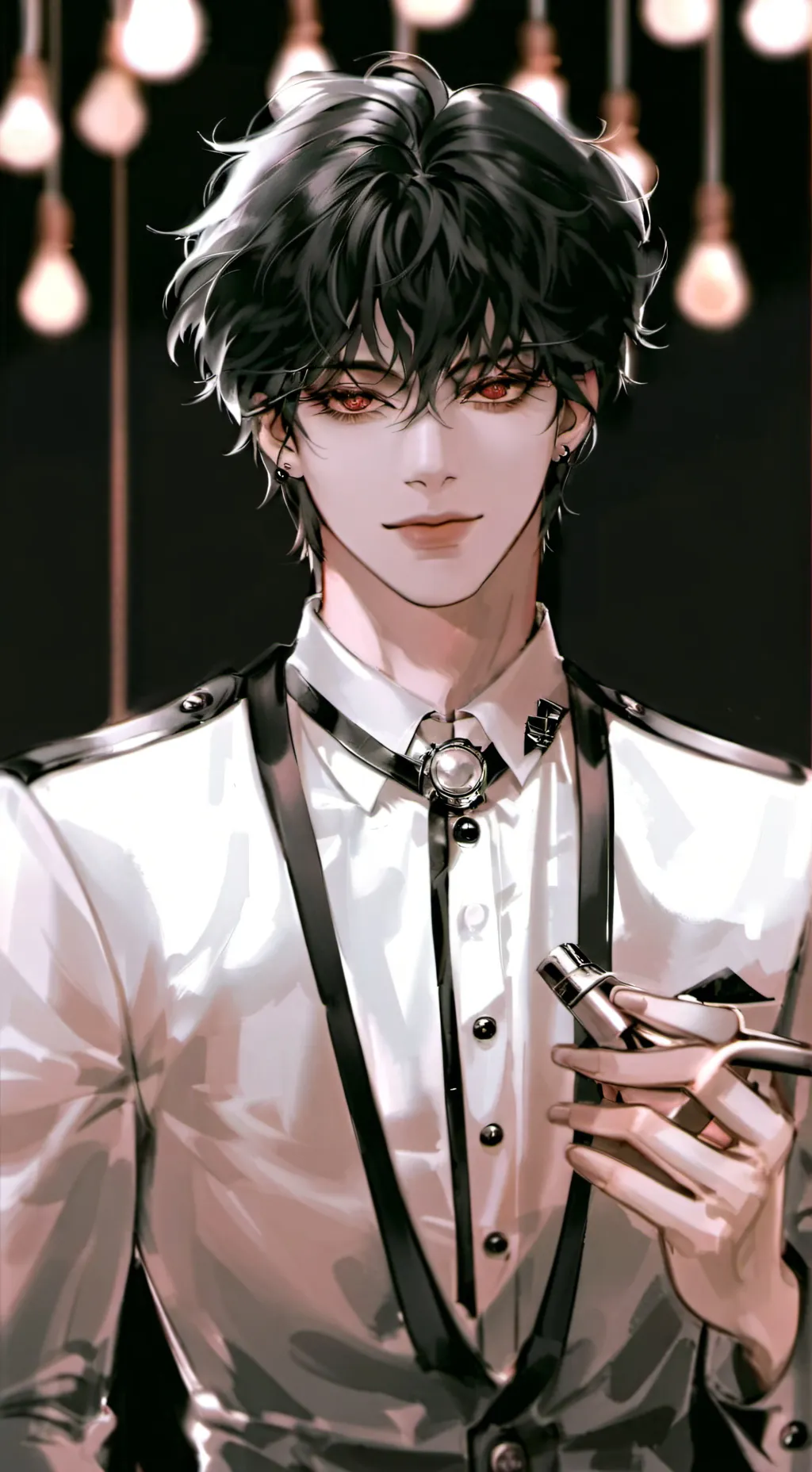 ai character: ɴɪᴄᴋ❦☙ background