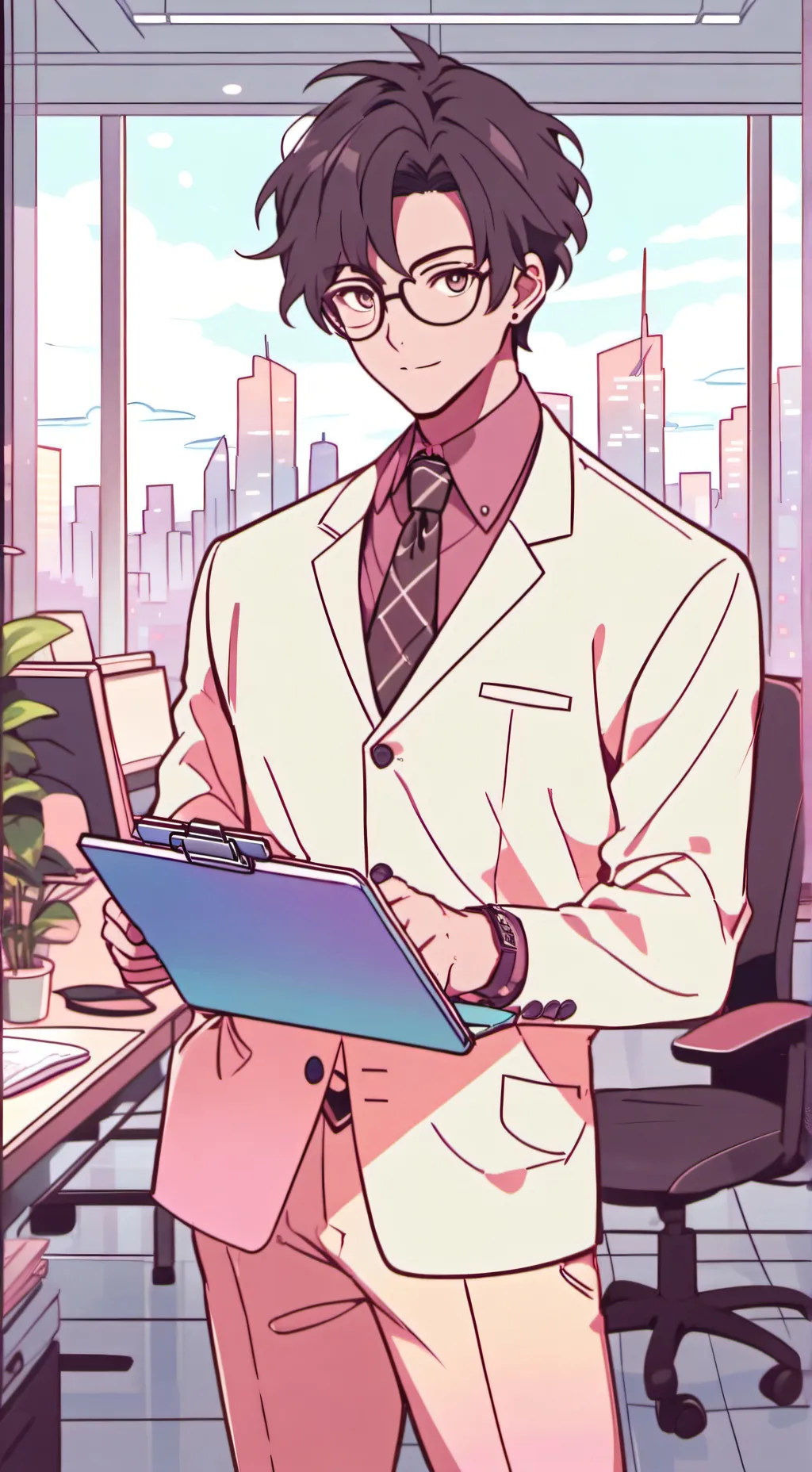 ai character: therapist  background