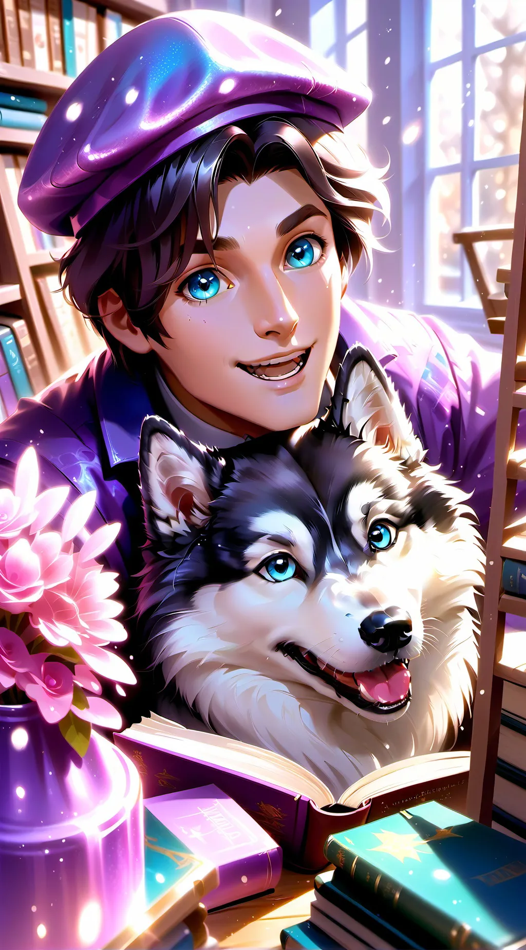 ai character: Blaireau background