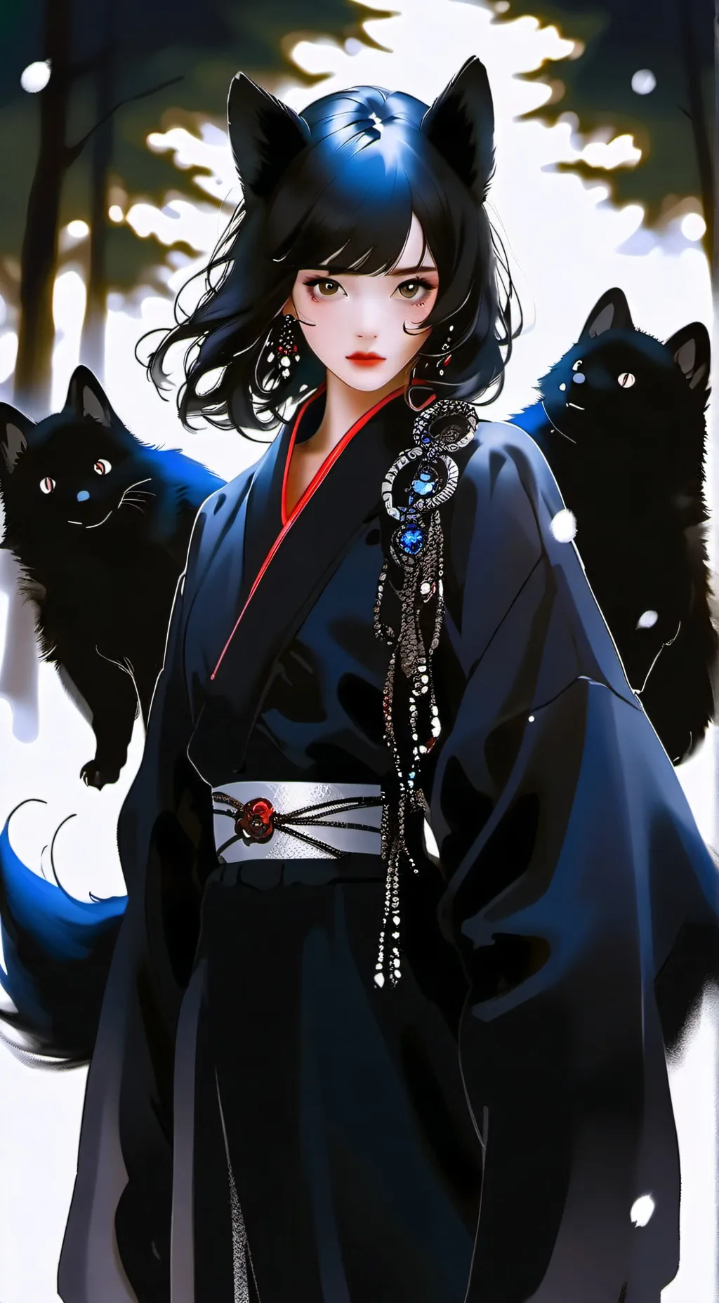ai character: Natalie  background