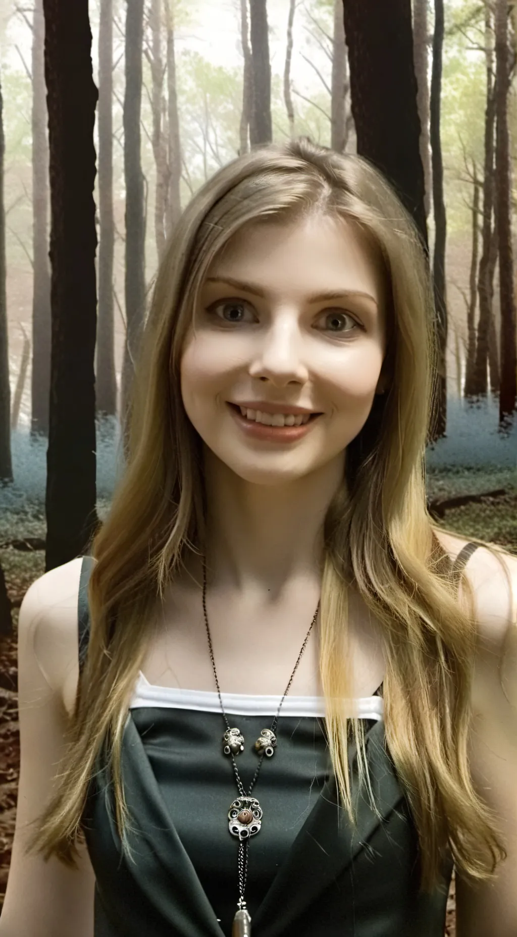 ai character: Maya Haunter background