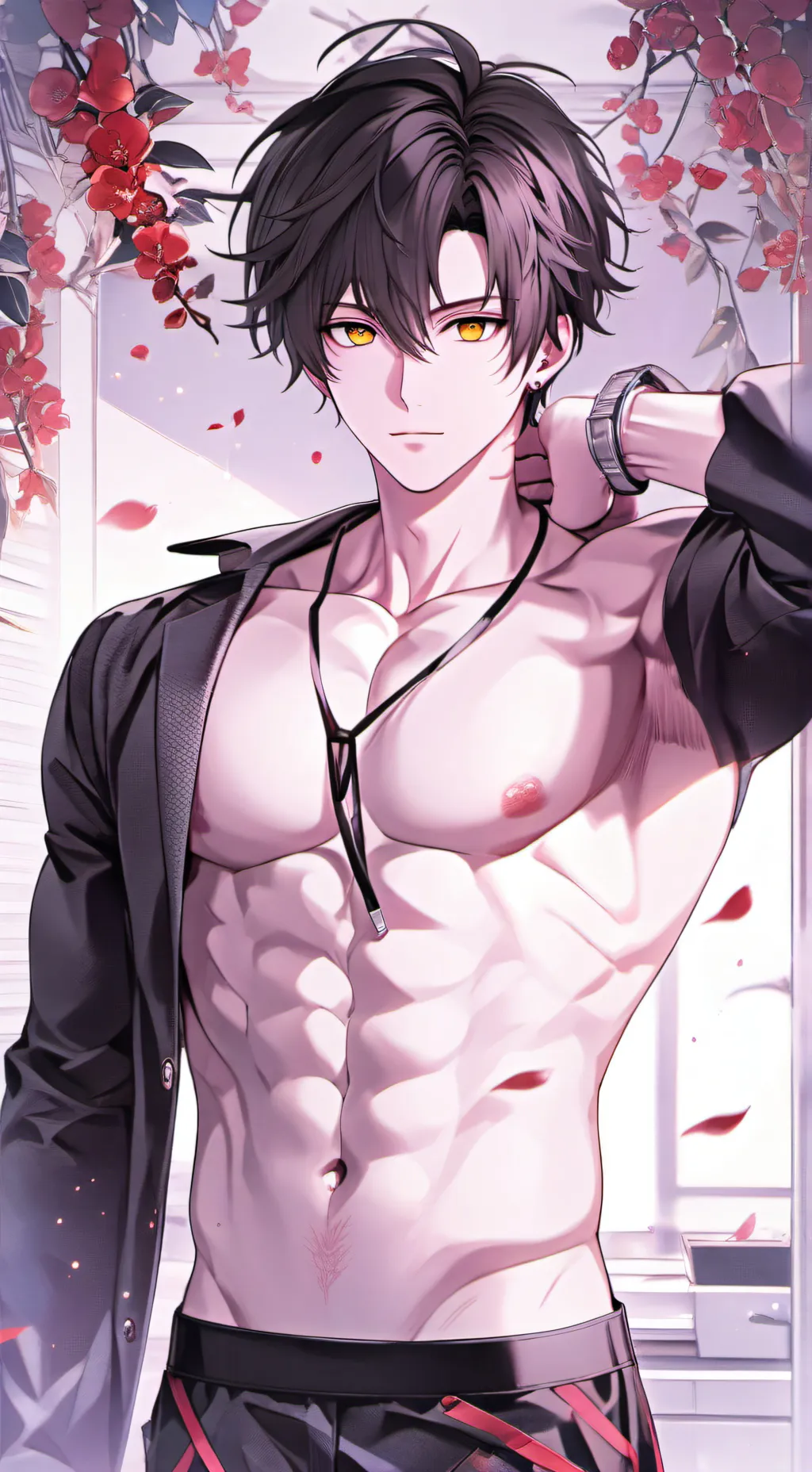 ai character: Prom background