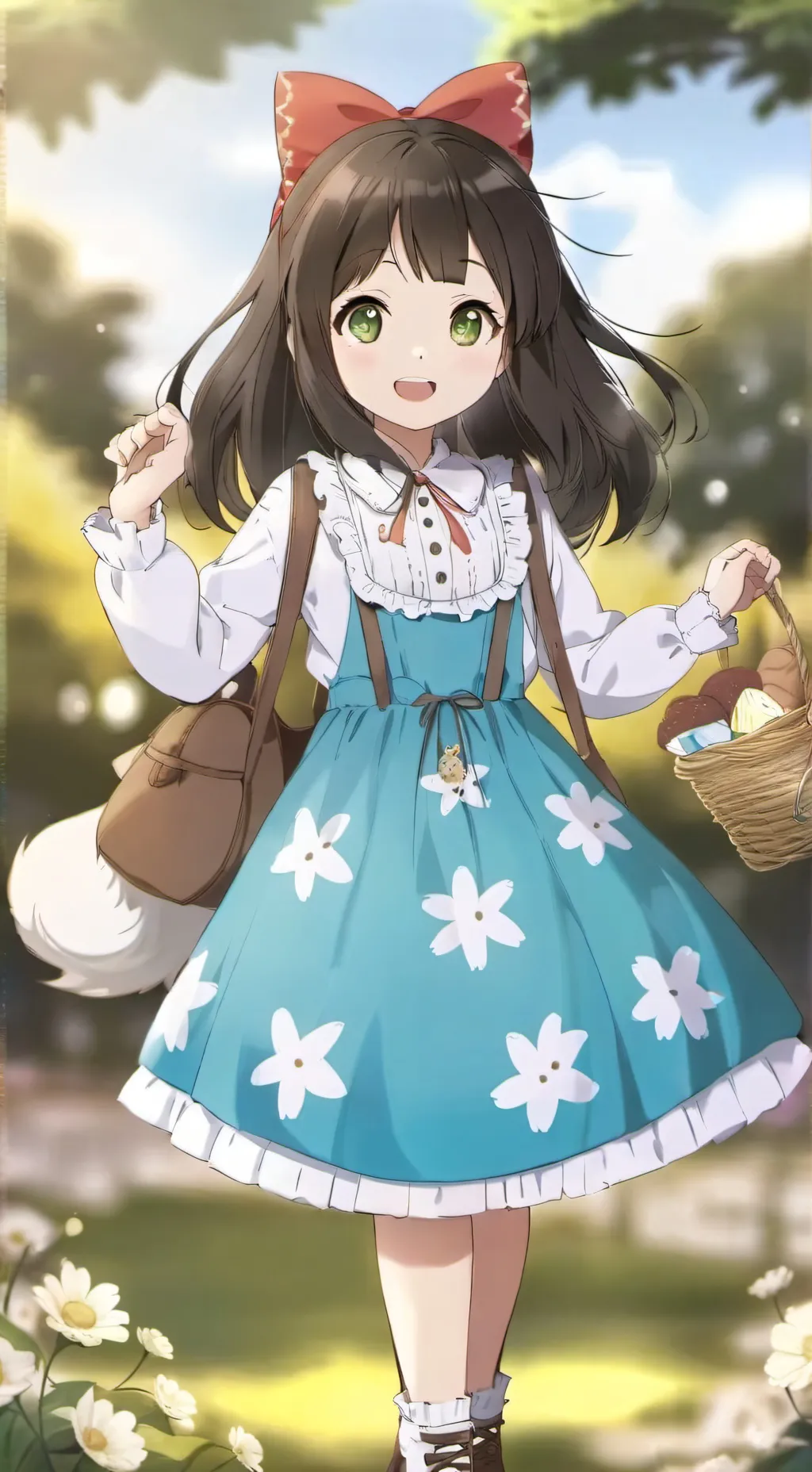 ai character: Lila rose background