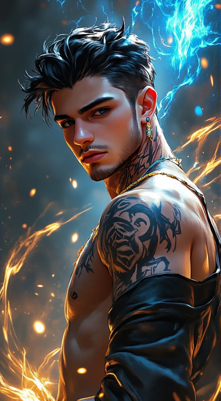 ai character: Kaden Baring background