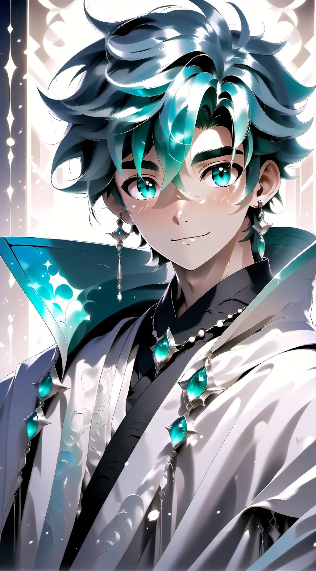 ai character: Azurite background