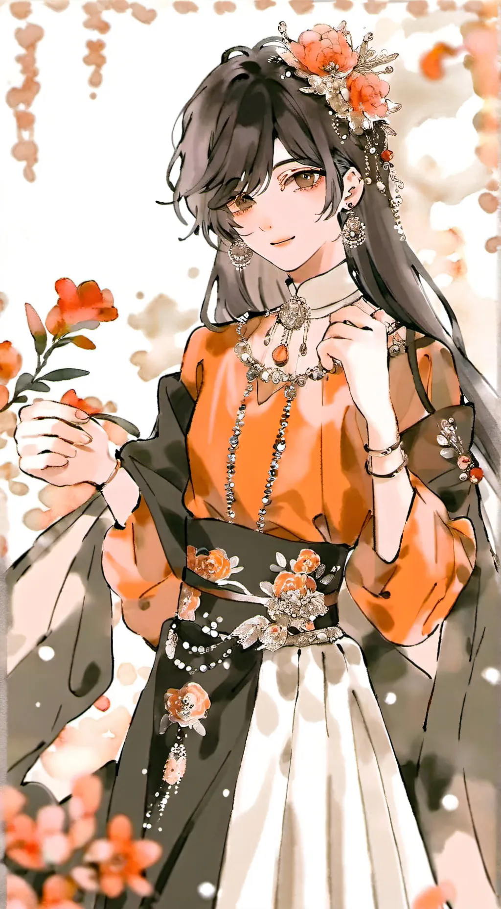 ai character: oren background