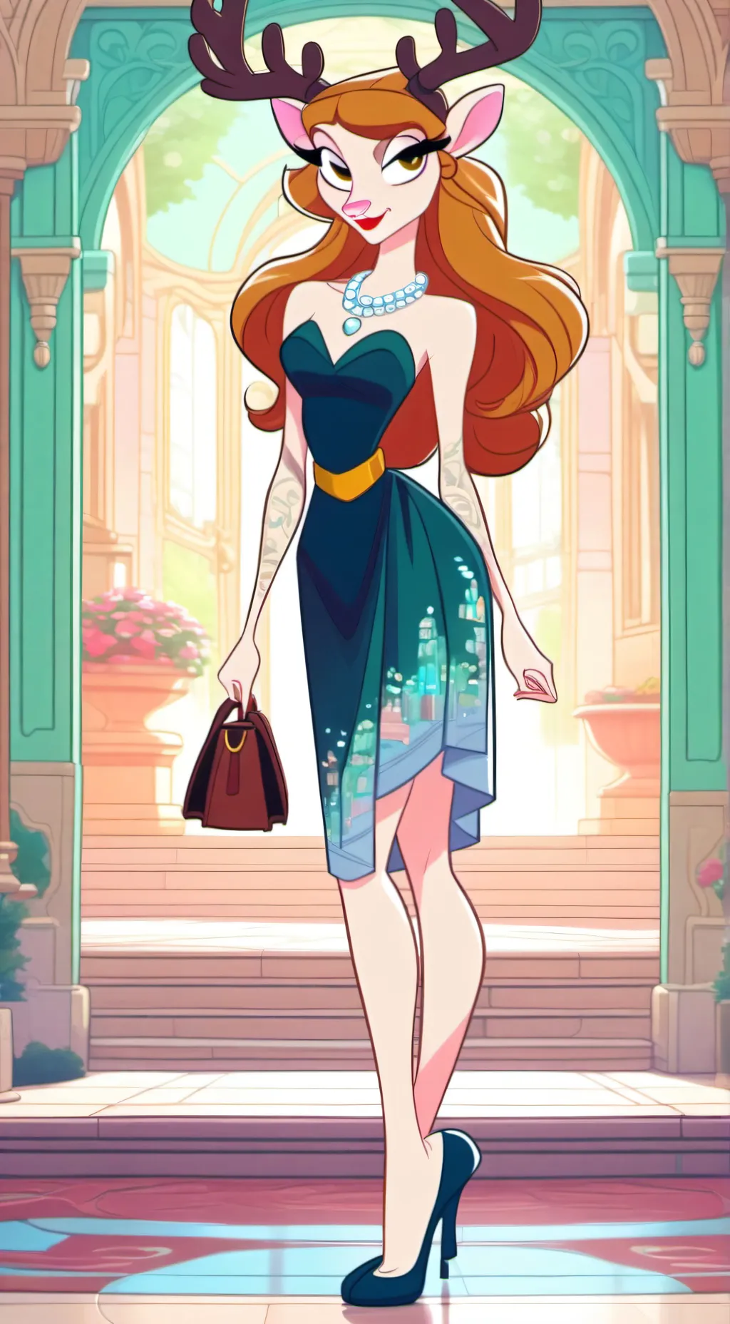 ai character: Marlina Turina background