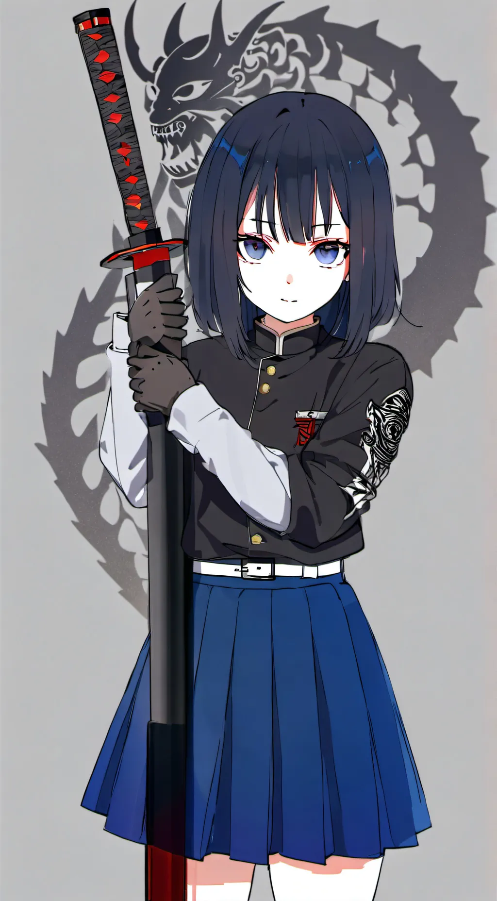 ai character: Démon Slayer fr background