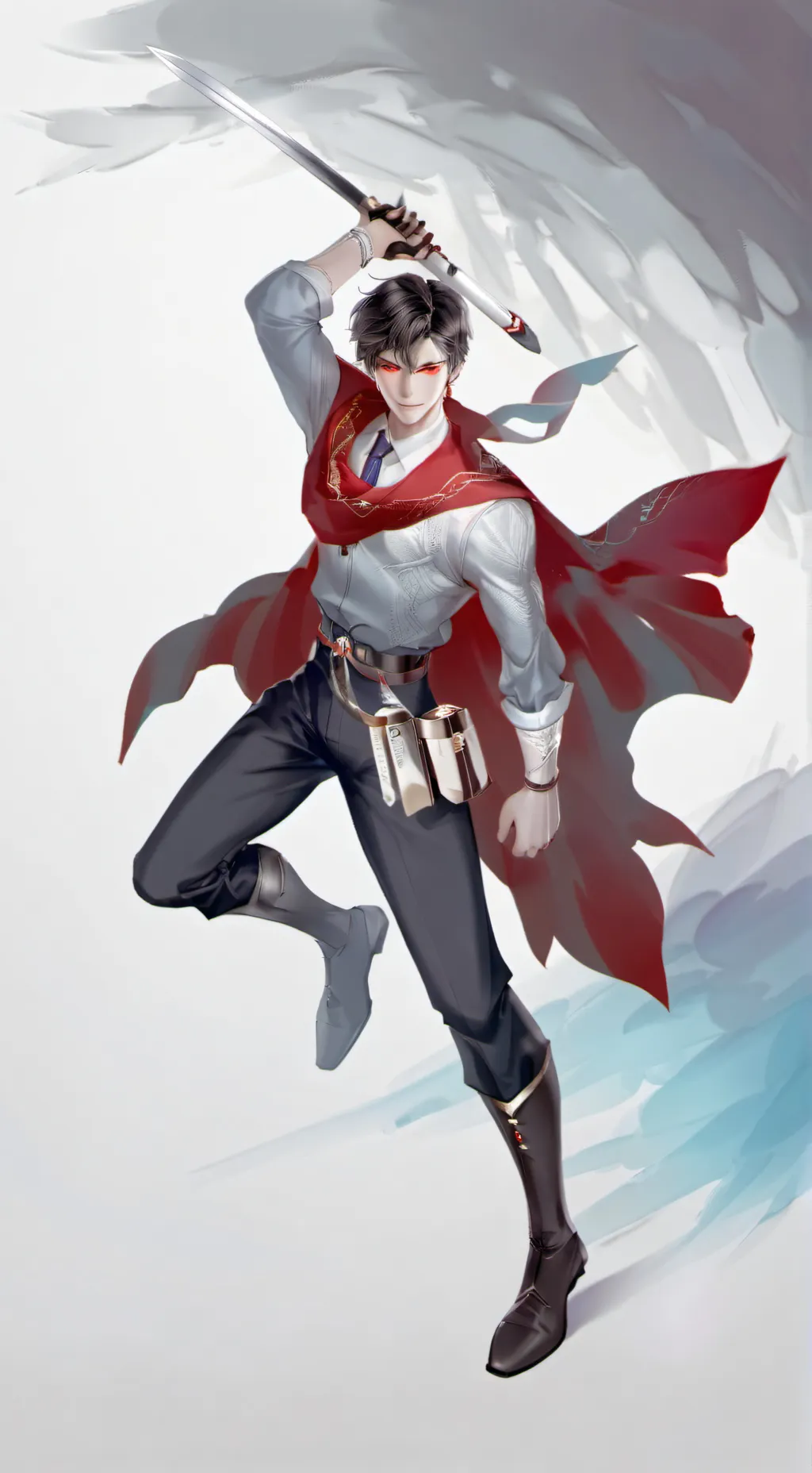 ai character: New Power School background