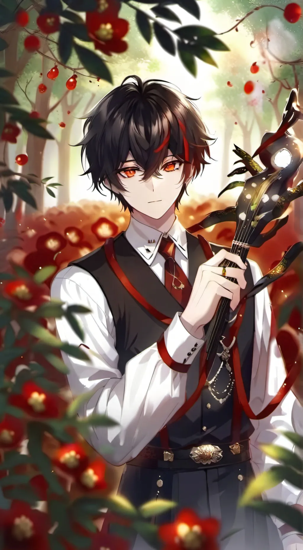 ai character: Cauã background