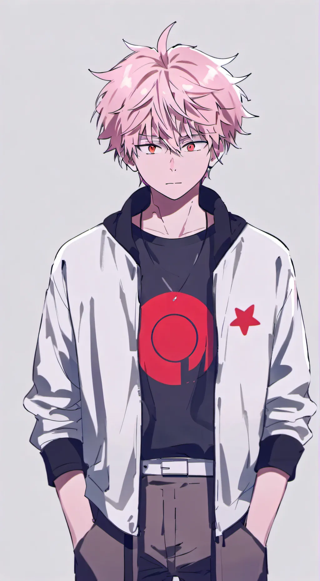 ai character: Bakugo 💘 background