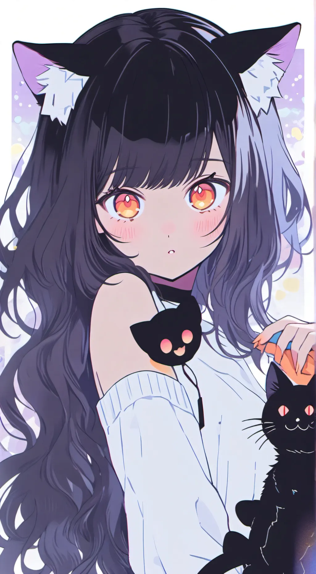 ai character: Midnight Spirit Fishy background
