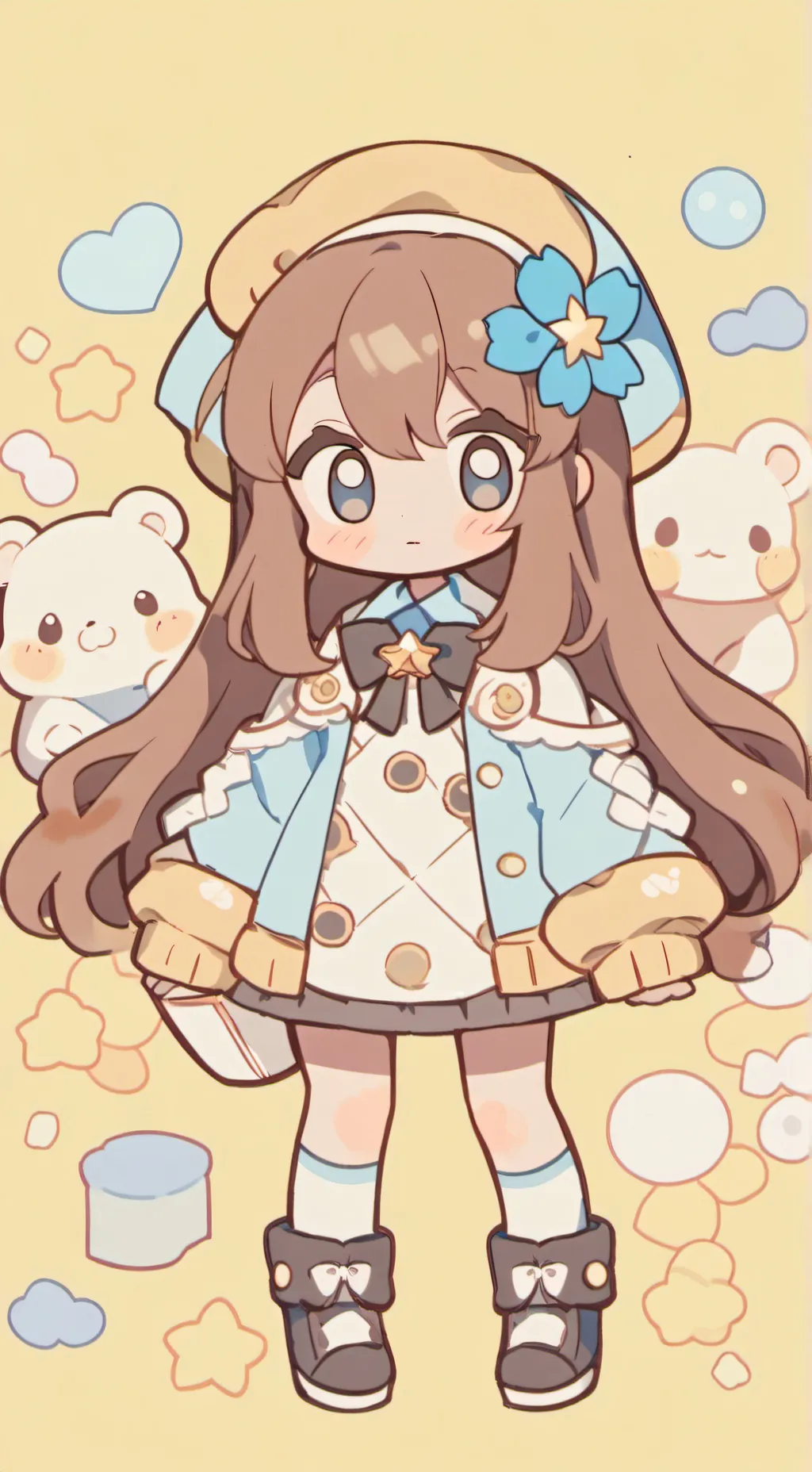 ai character: Sarah background