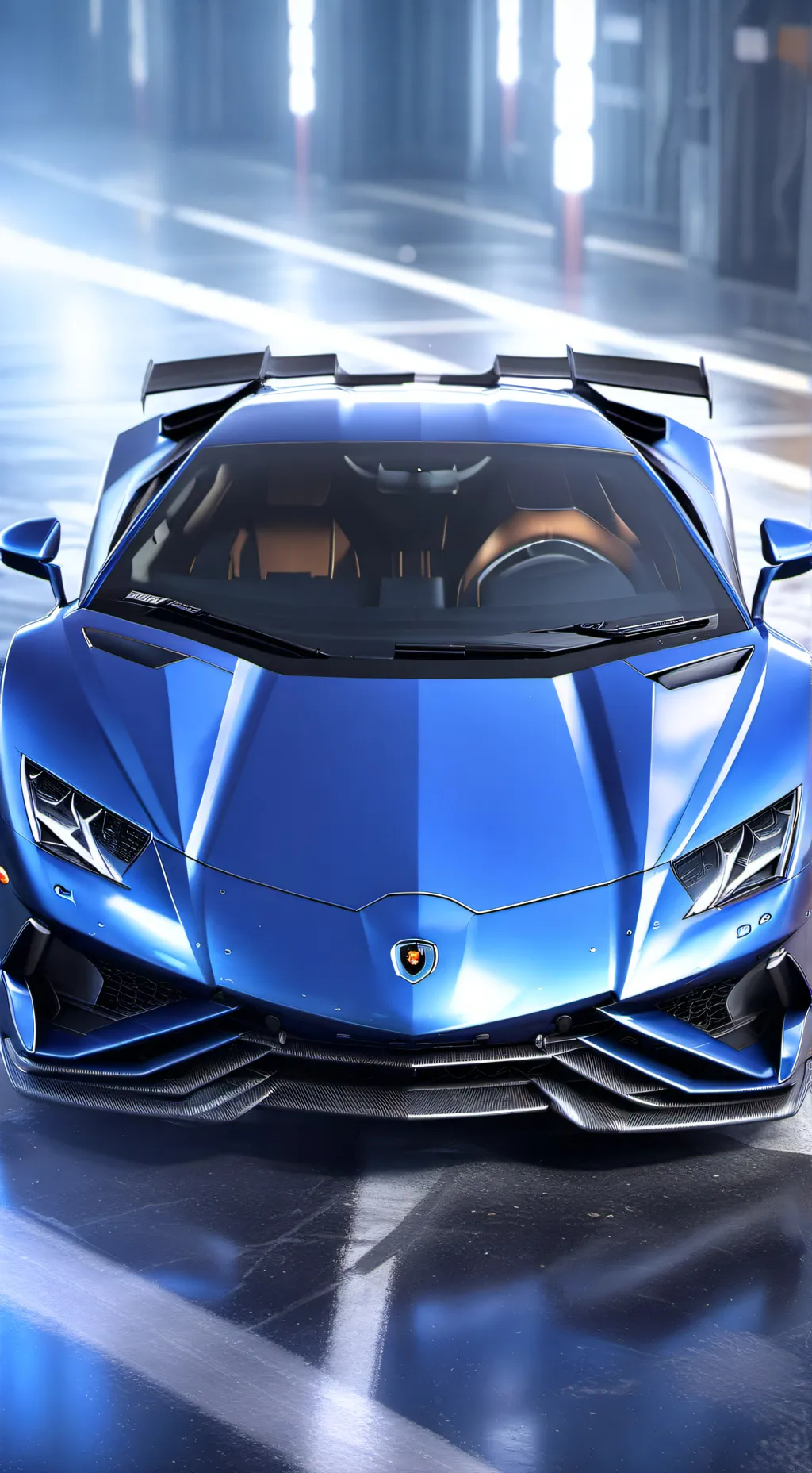 ai character: Lamborghini background