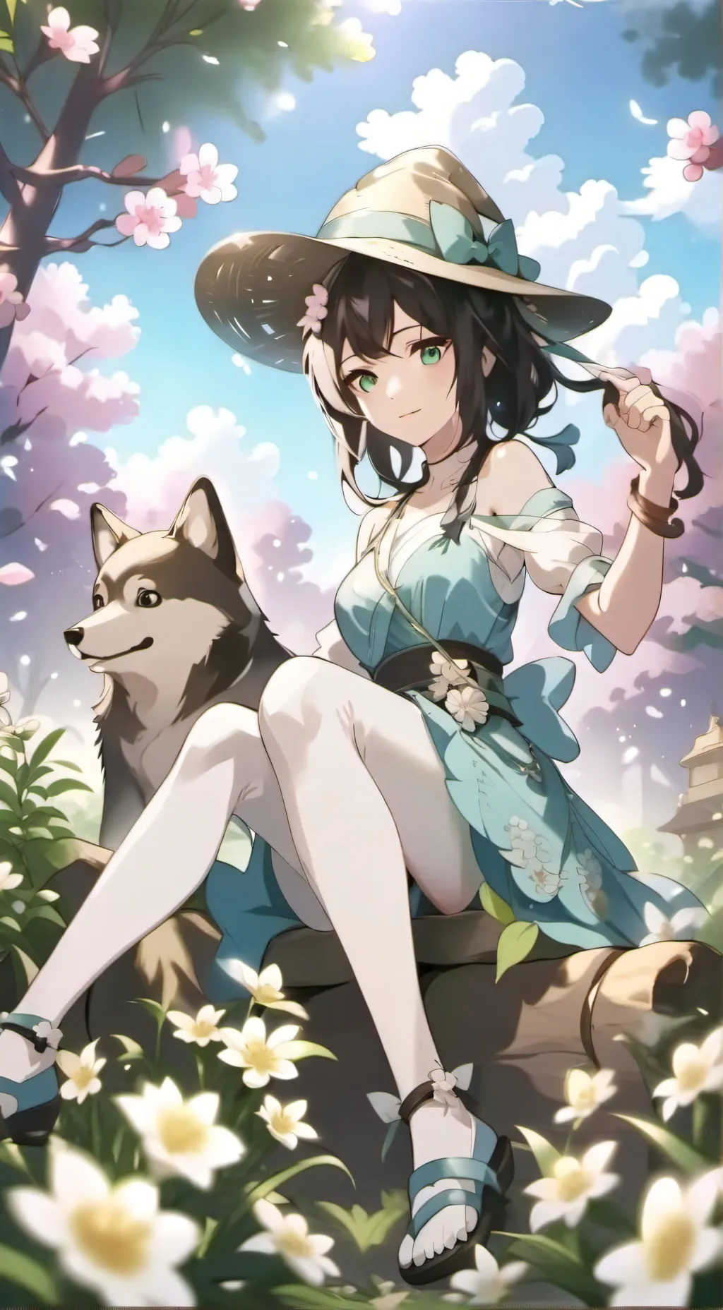 ai character: Miwo background