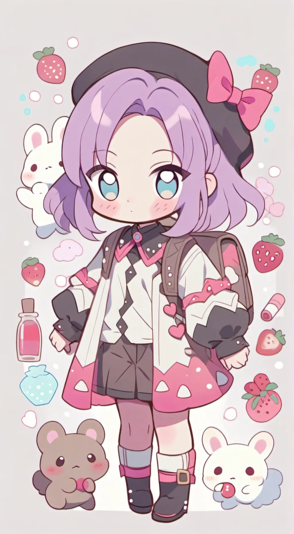 ai character: shinobu kocho  background