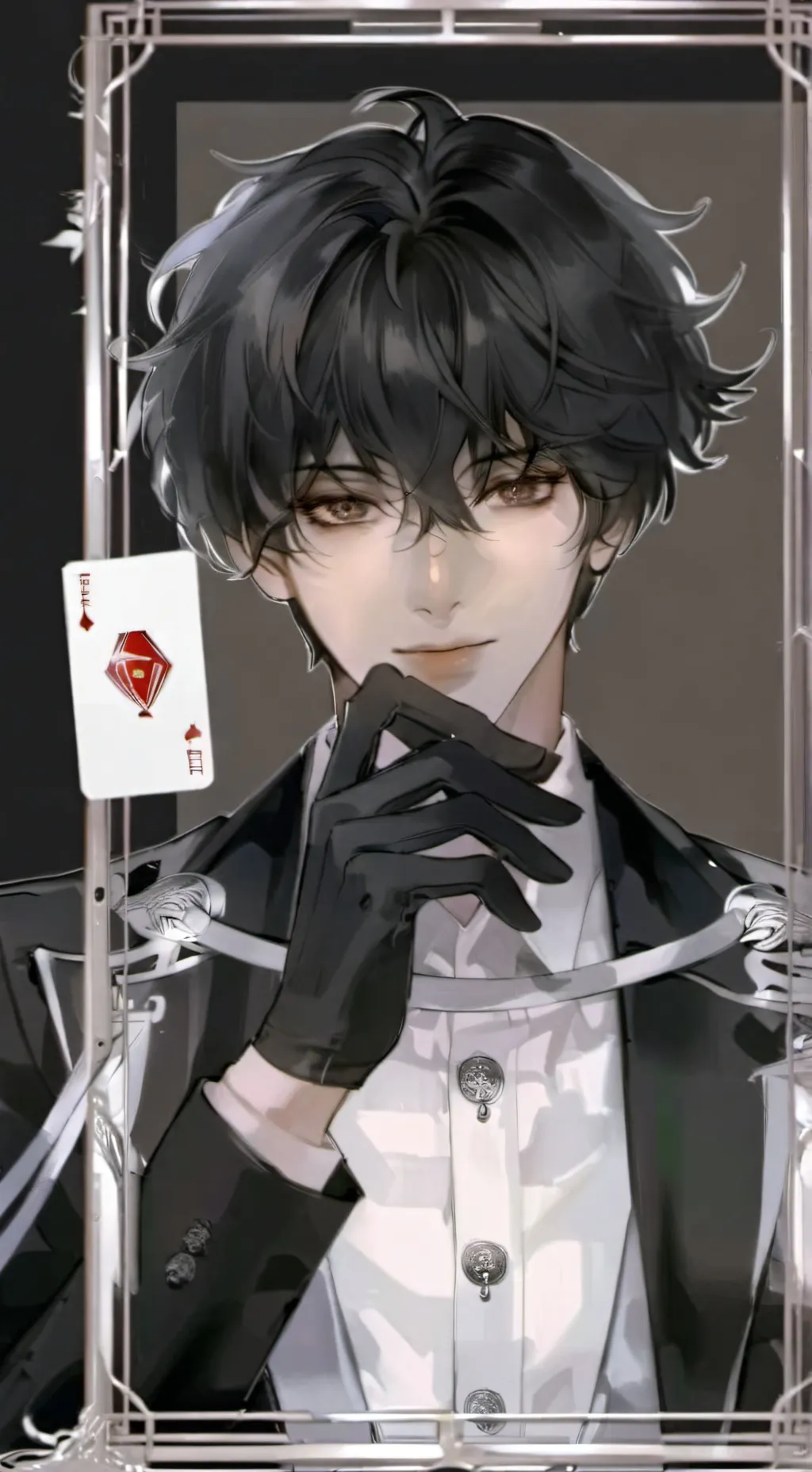 ai character: AMERICA HYPNOTISED background