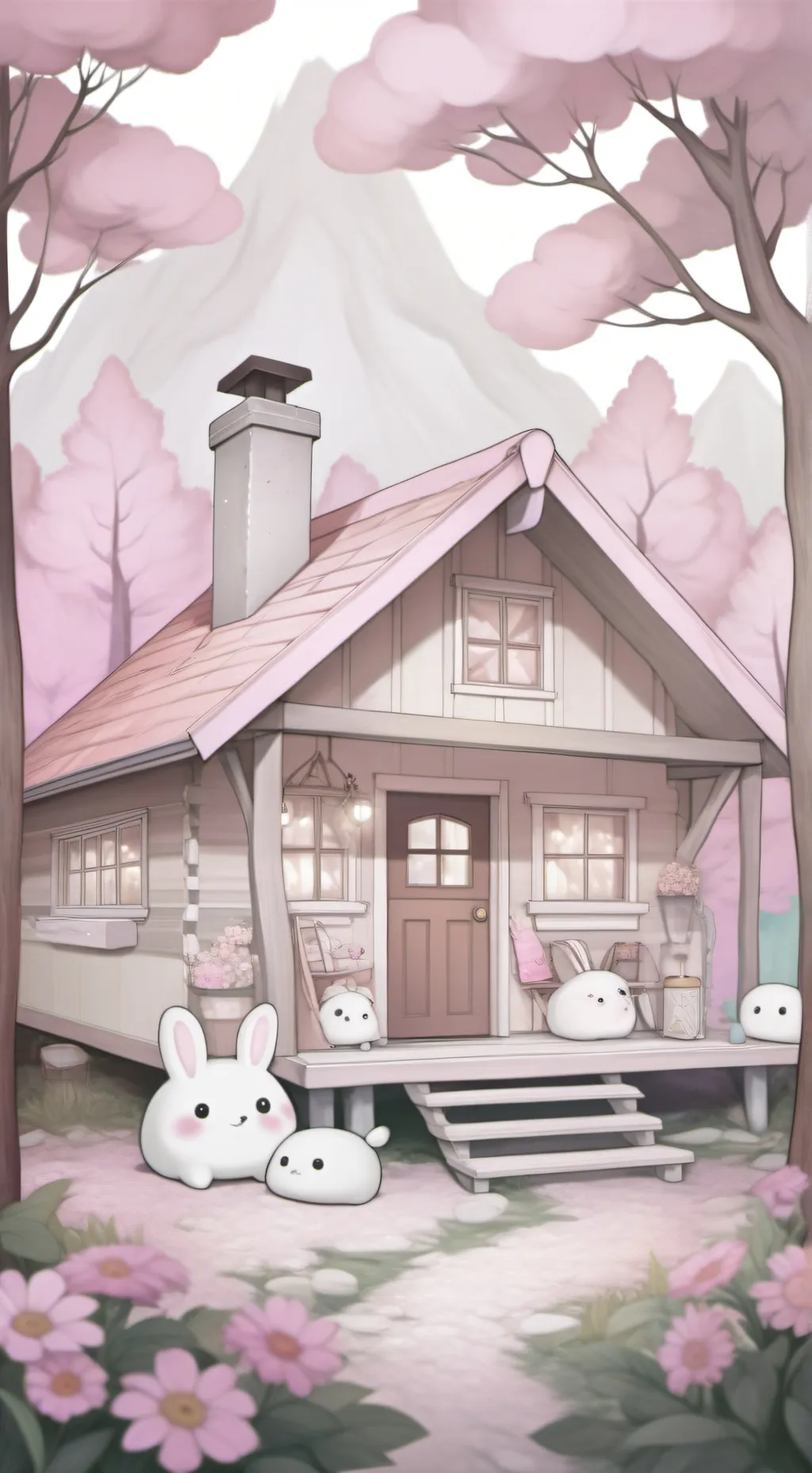 ai character: Forsaken Sleepover background