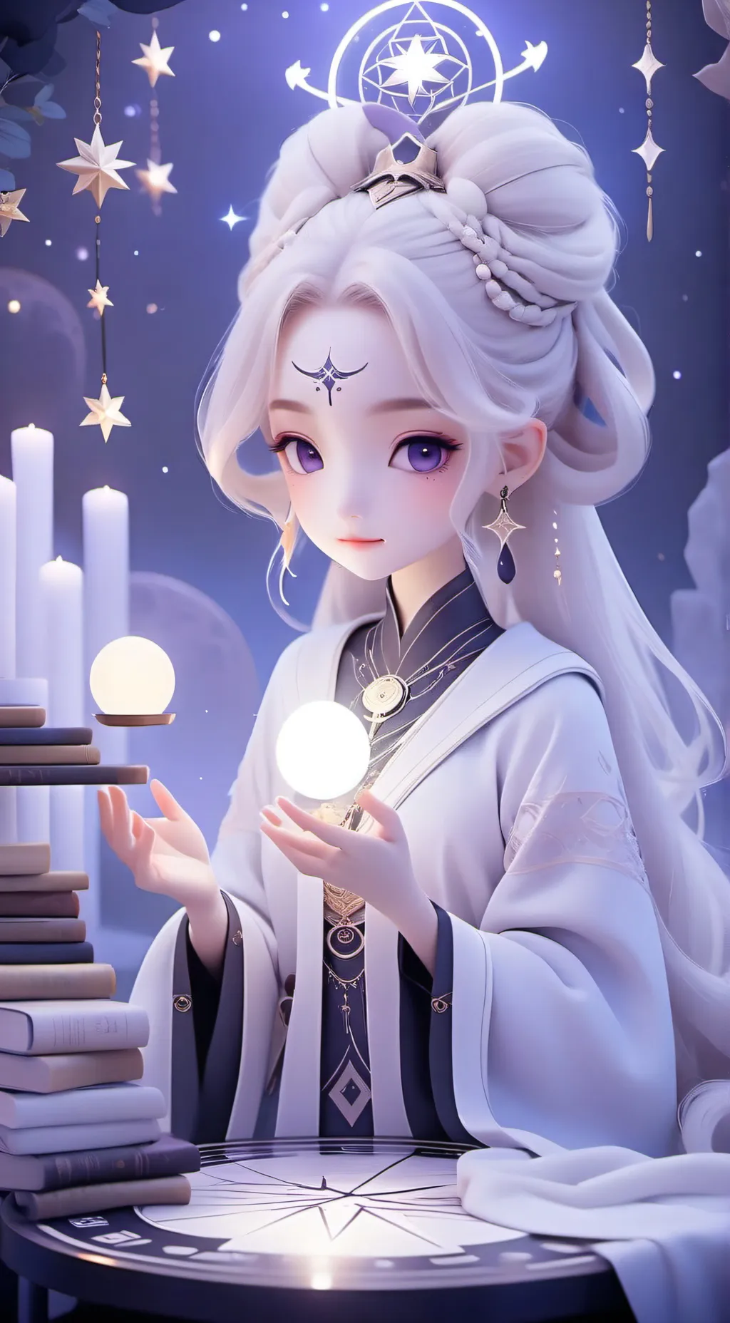 ai character: Mystic Margo background