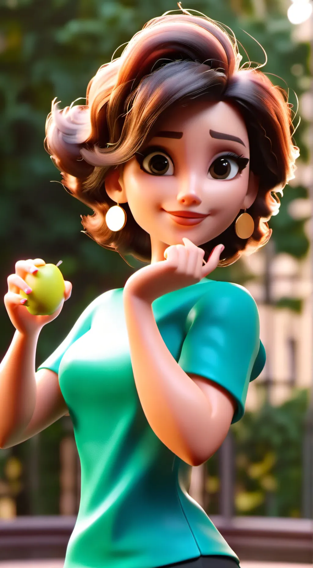 ai character: Tía Cass background