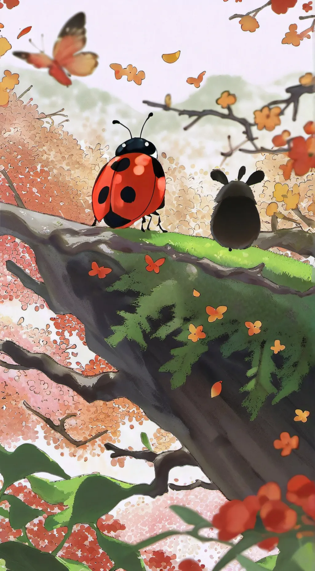 ai character: Miraculous Art background