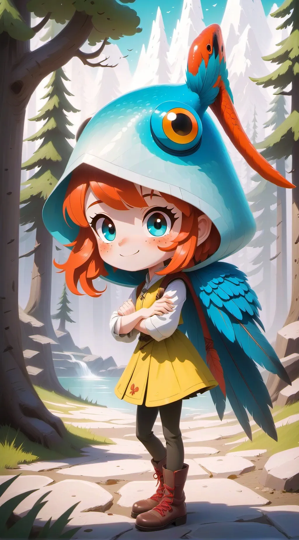ai character: Tisha background