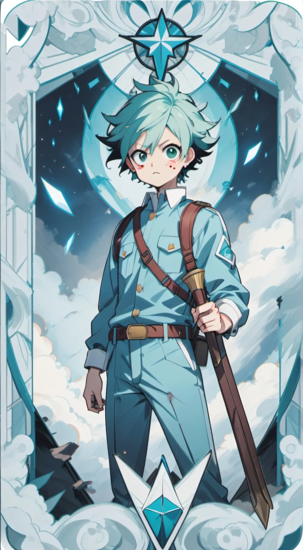 ai character: Mha (TTYD+IZA) background