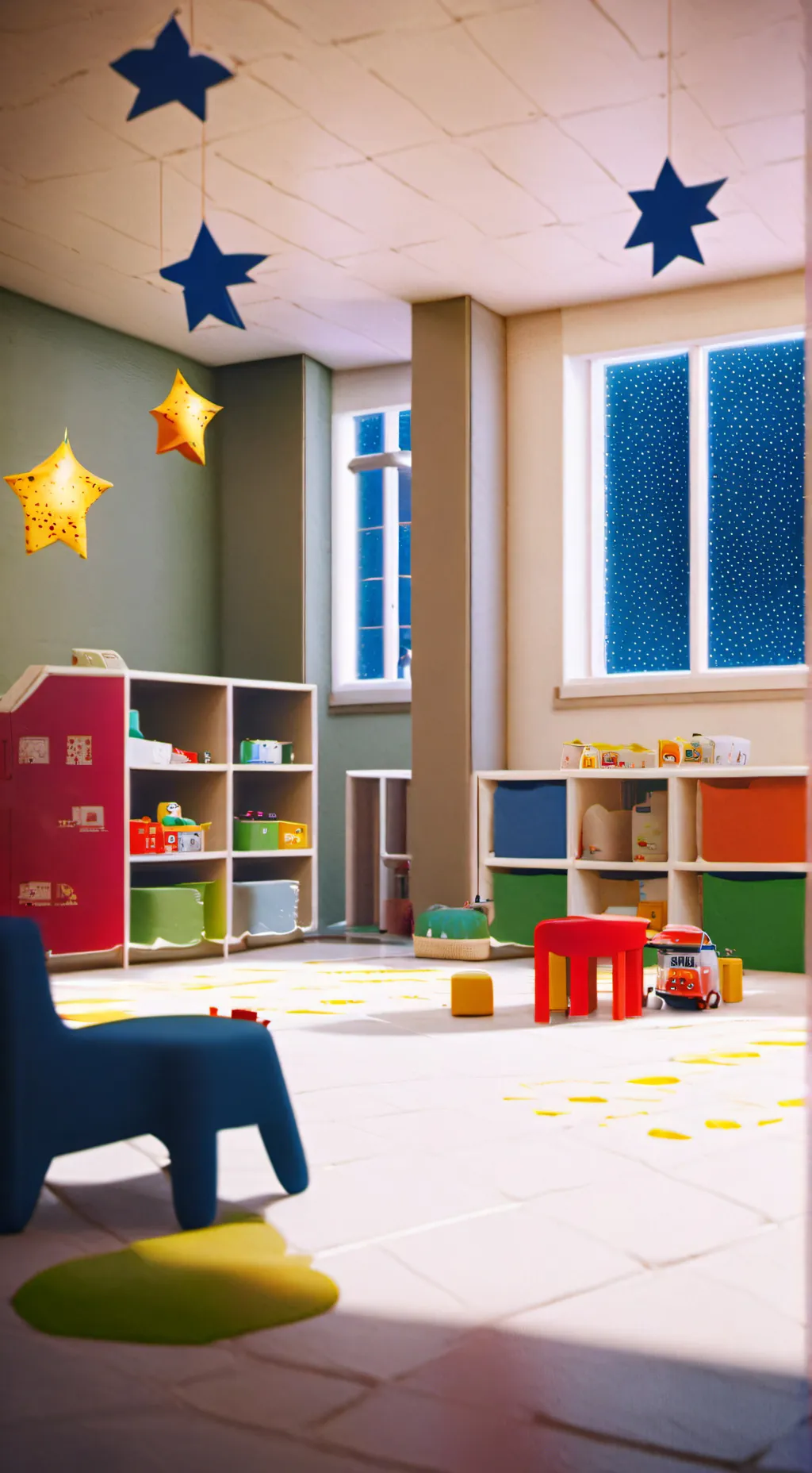ai character: ( ☆ Daycare ☆ ) background