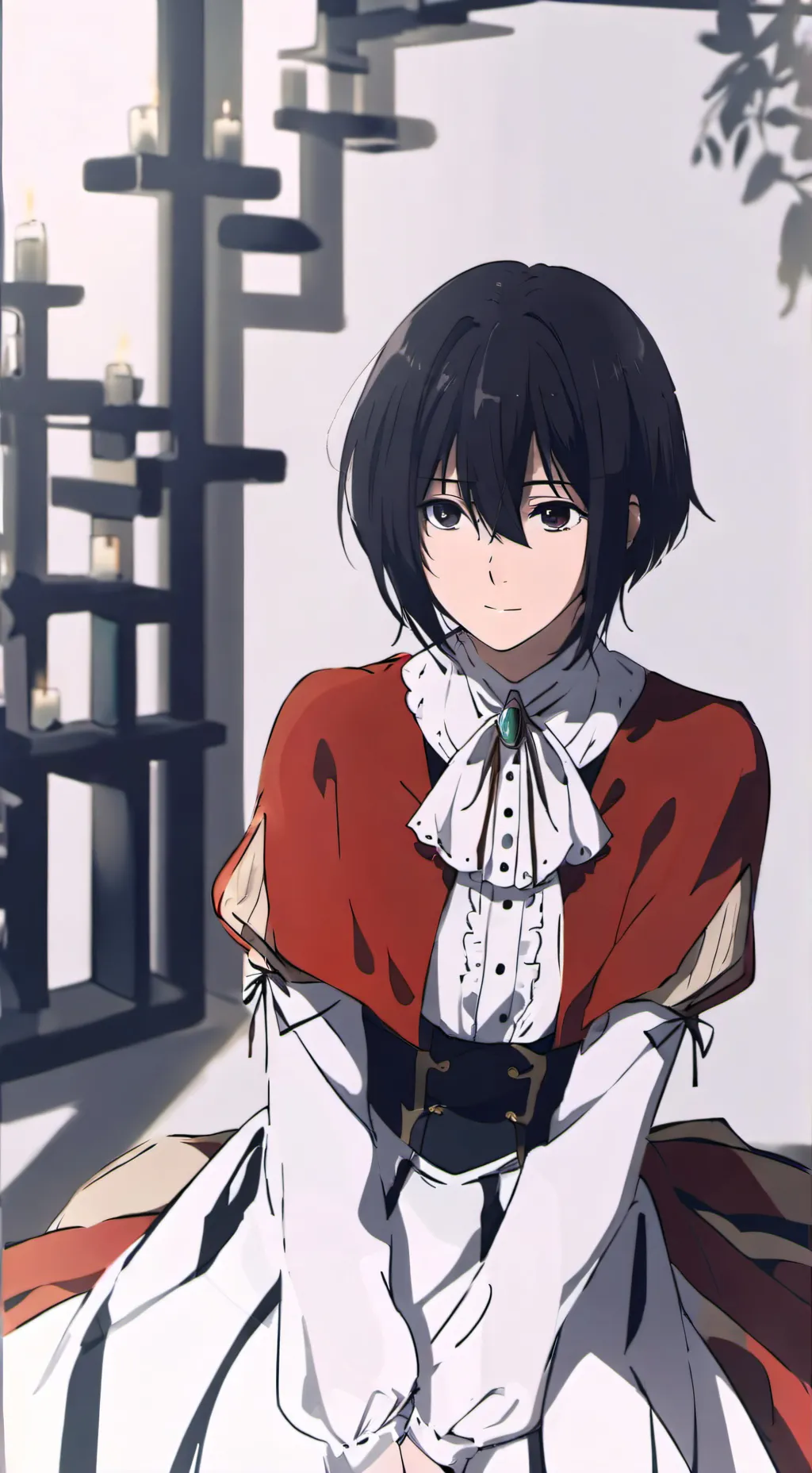 ai character: mikasa background
