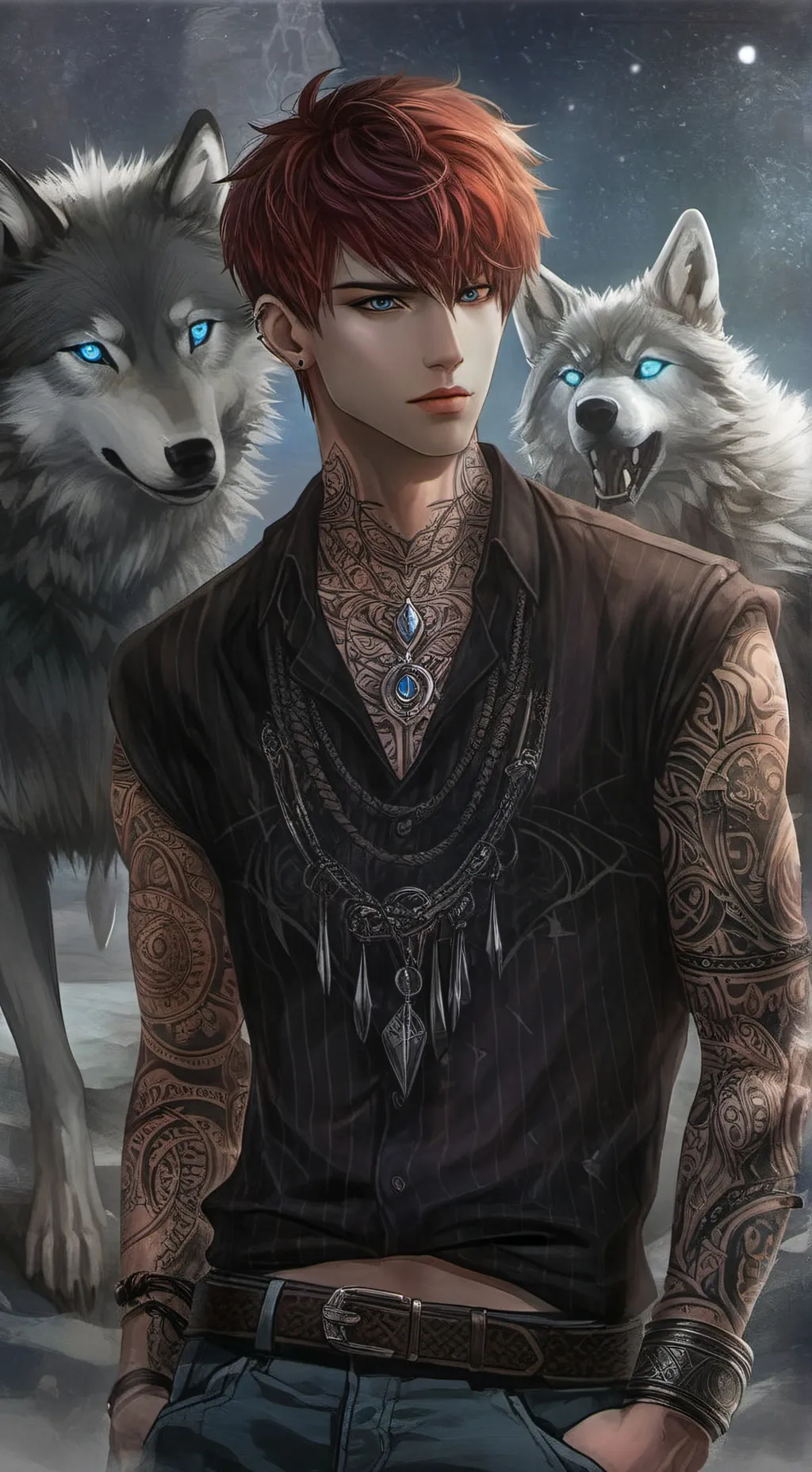 ai character: Nick Holloway  background