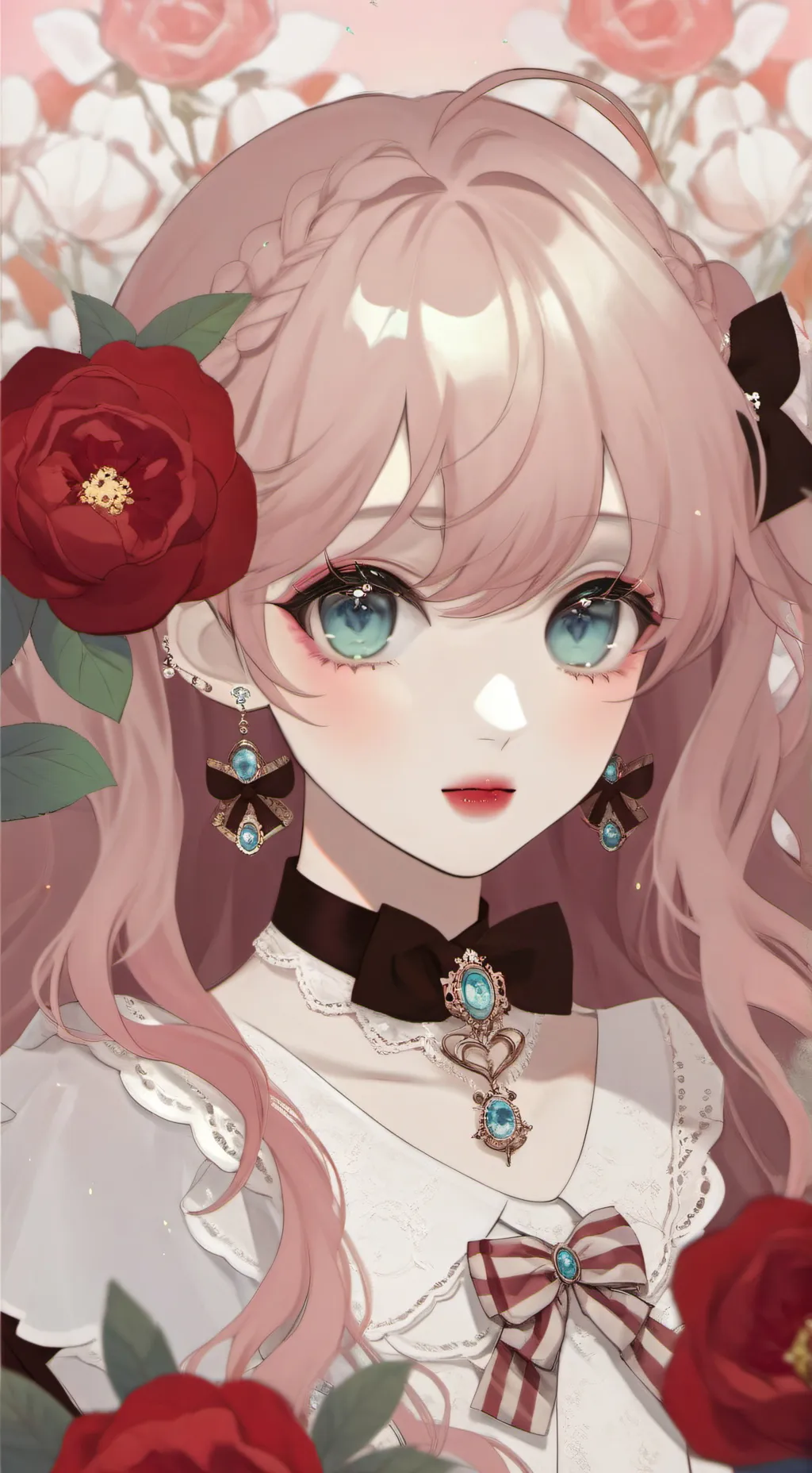 ai character: вика  background