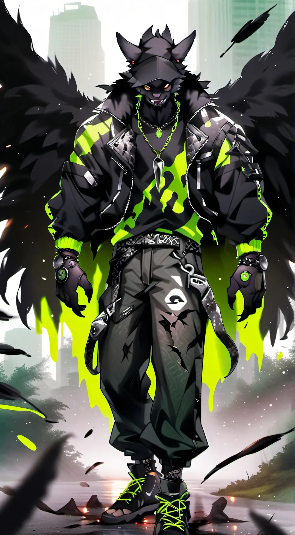 ai character: Ravenwolf  background