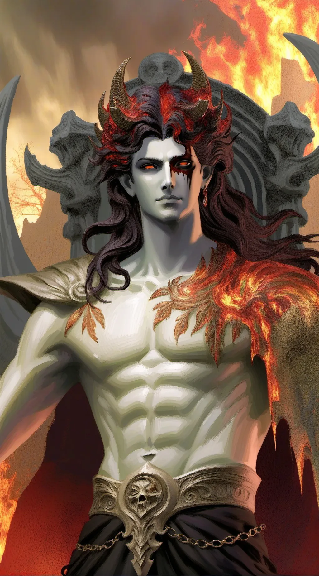 ai character: Hades background