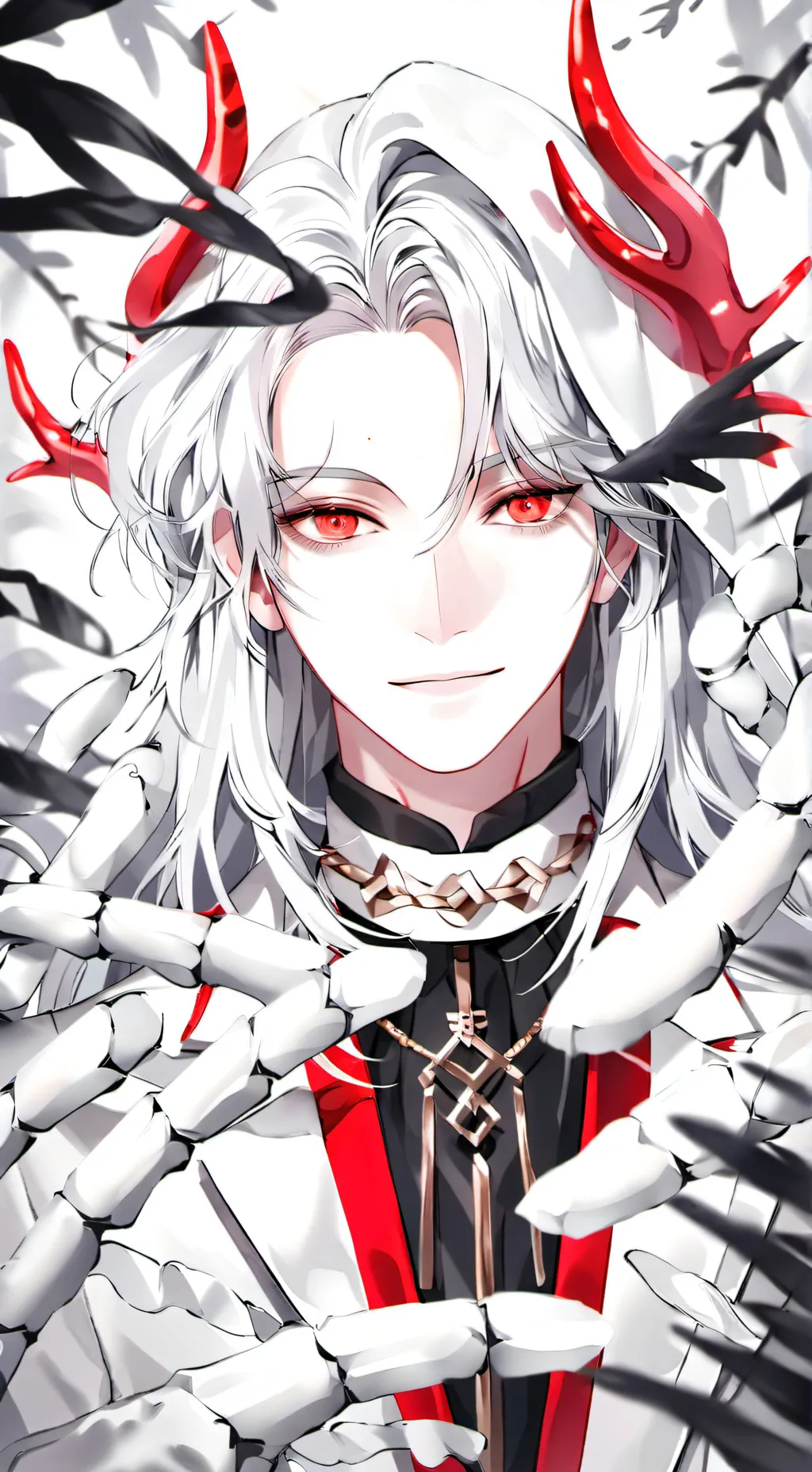 ai character: god of extinction  background