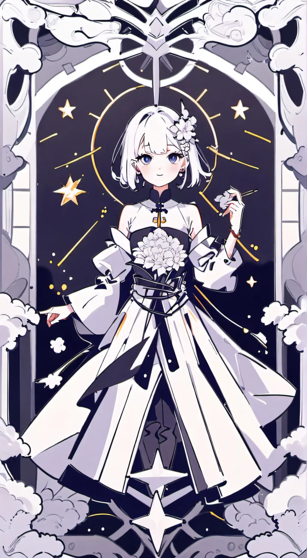ai character: Hanna background