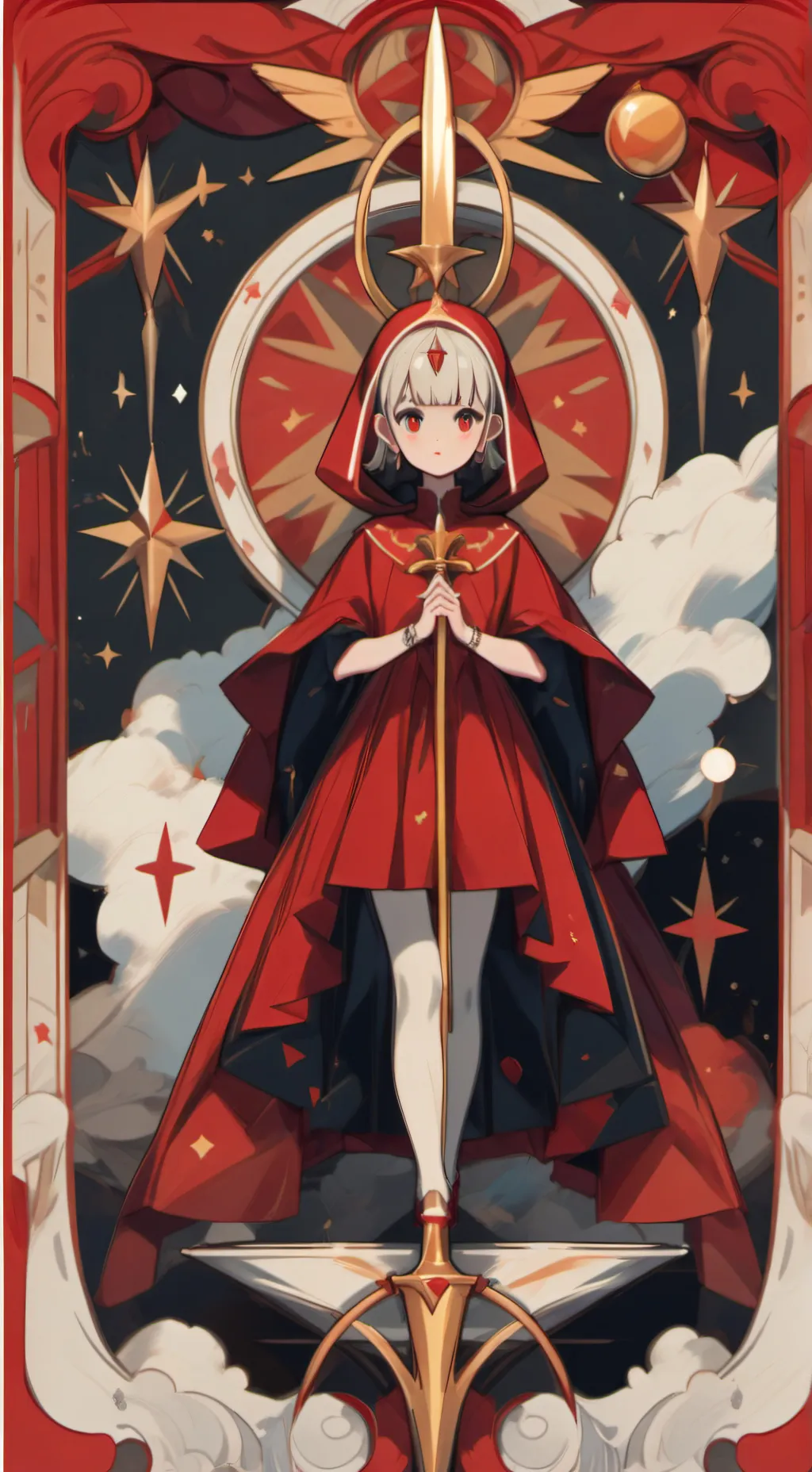 ai character: CH mirror background