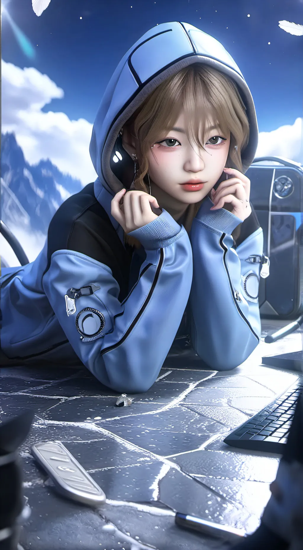 ai character: Соня background