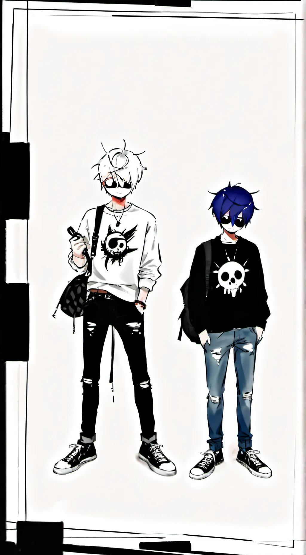 ai character: Jackson and me background