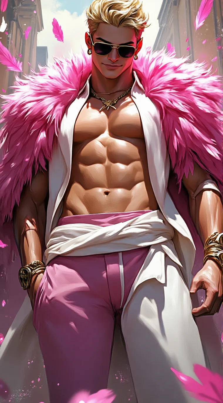 ai character: Doflamingo background