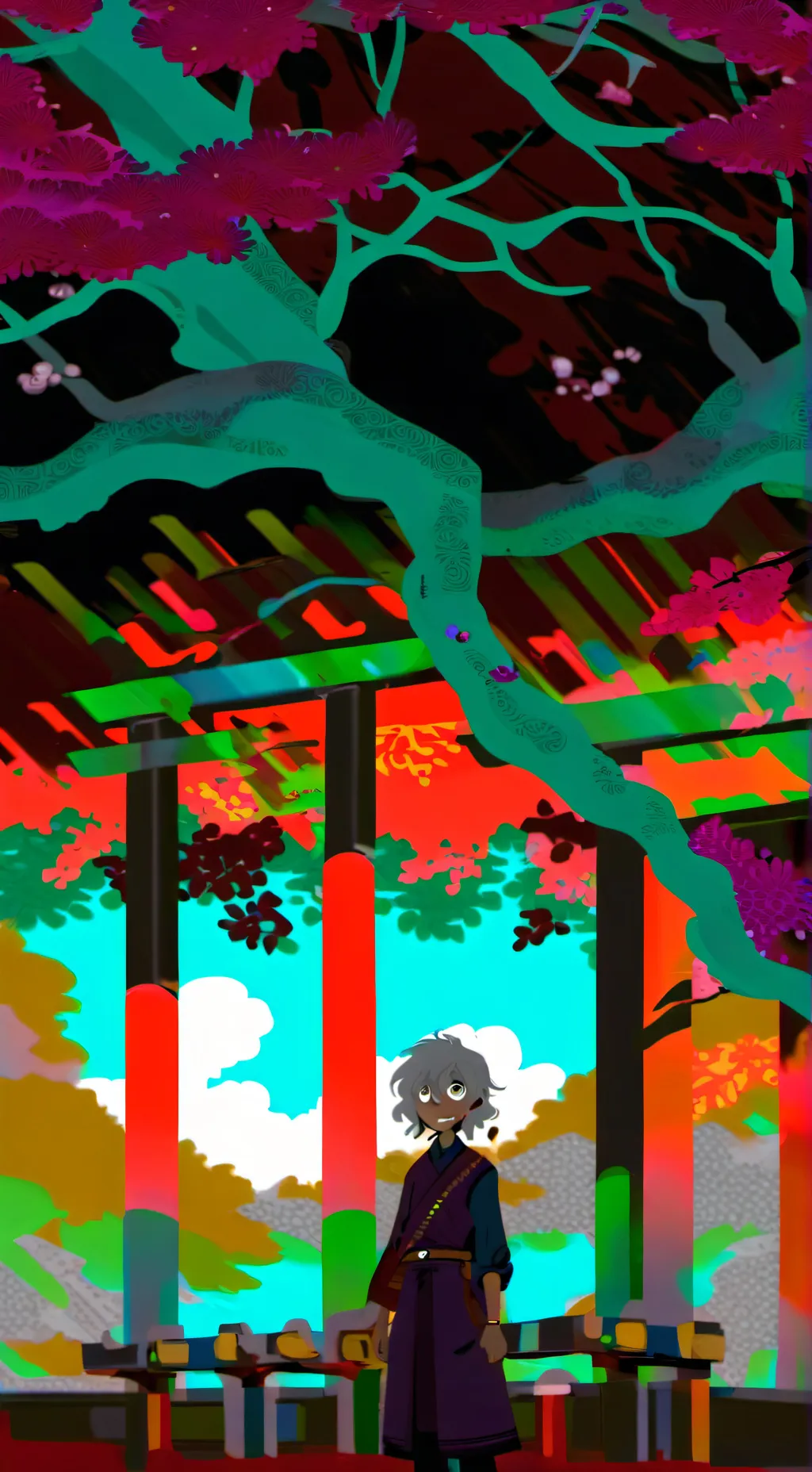 ai character: Max background