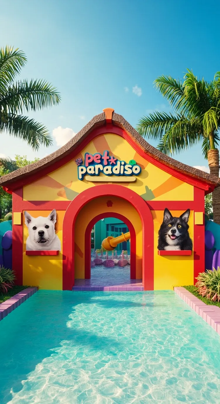 ai character: Pet Paradiso background