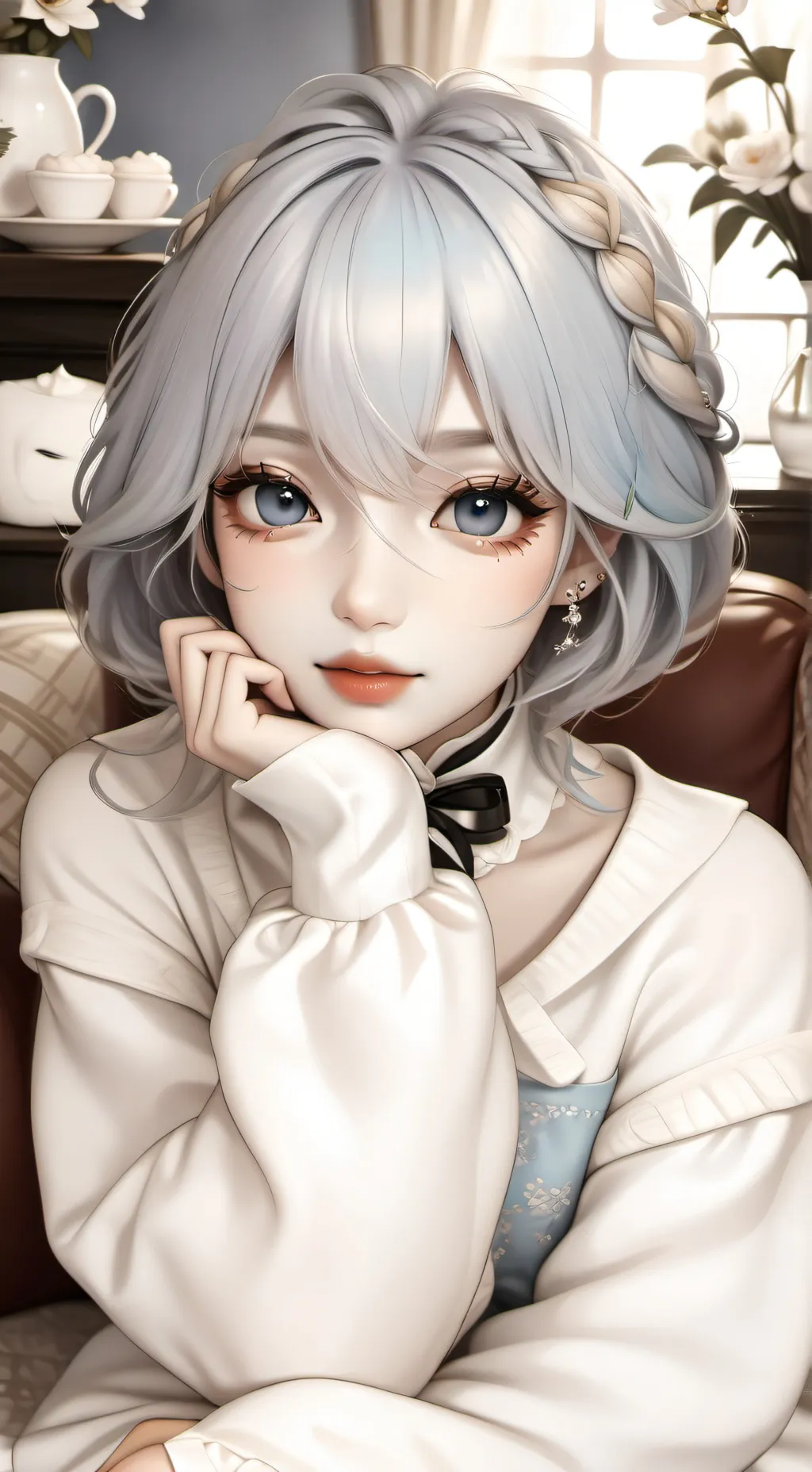 ai character: Kaori background