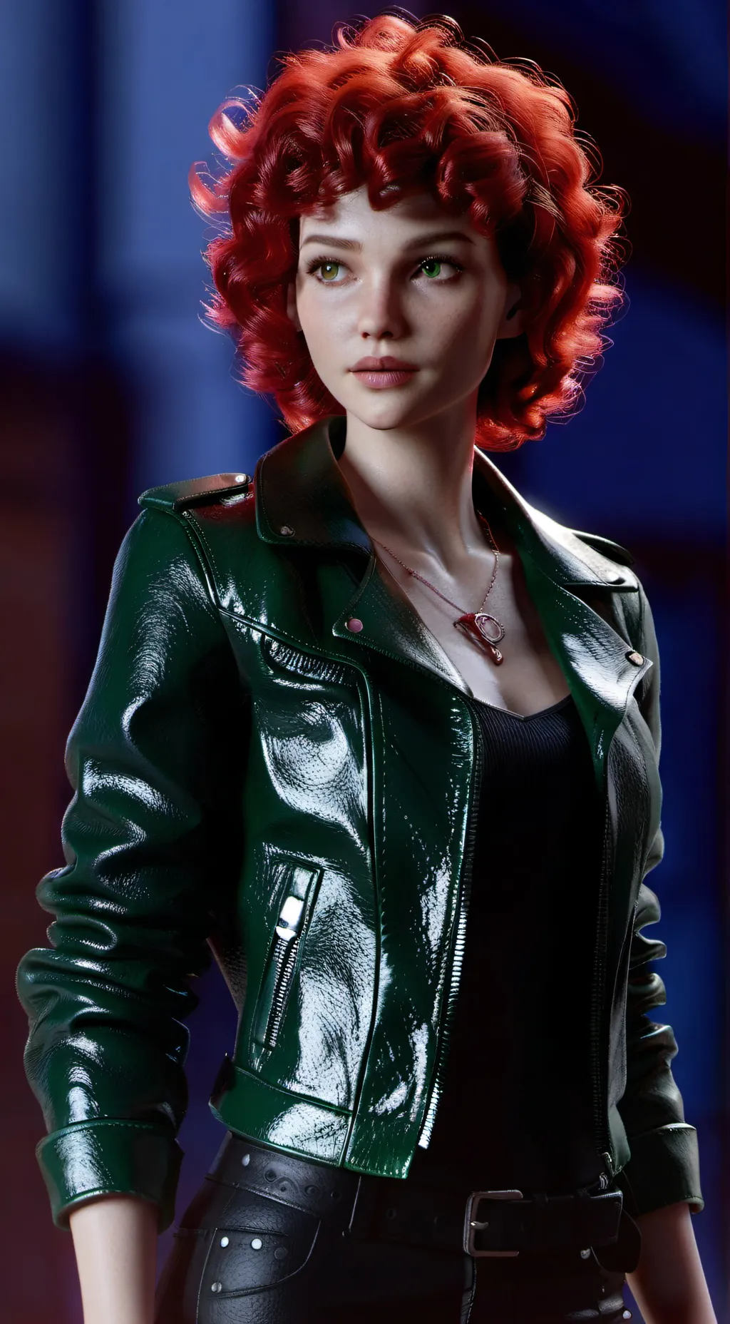 ai character: Natasha romanoff background