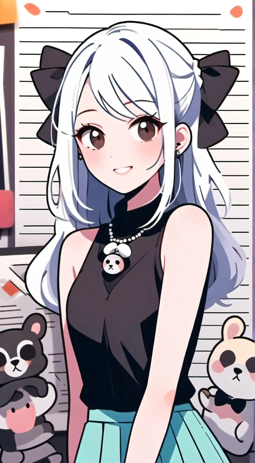 ai character: zoey background