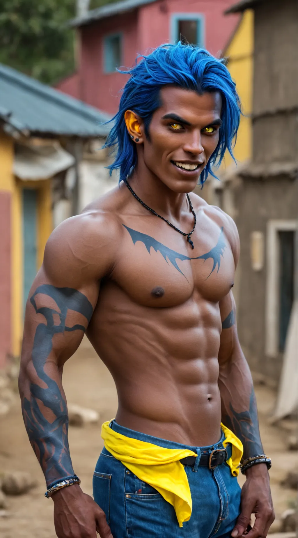 ai character: Demon background