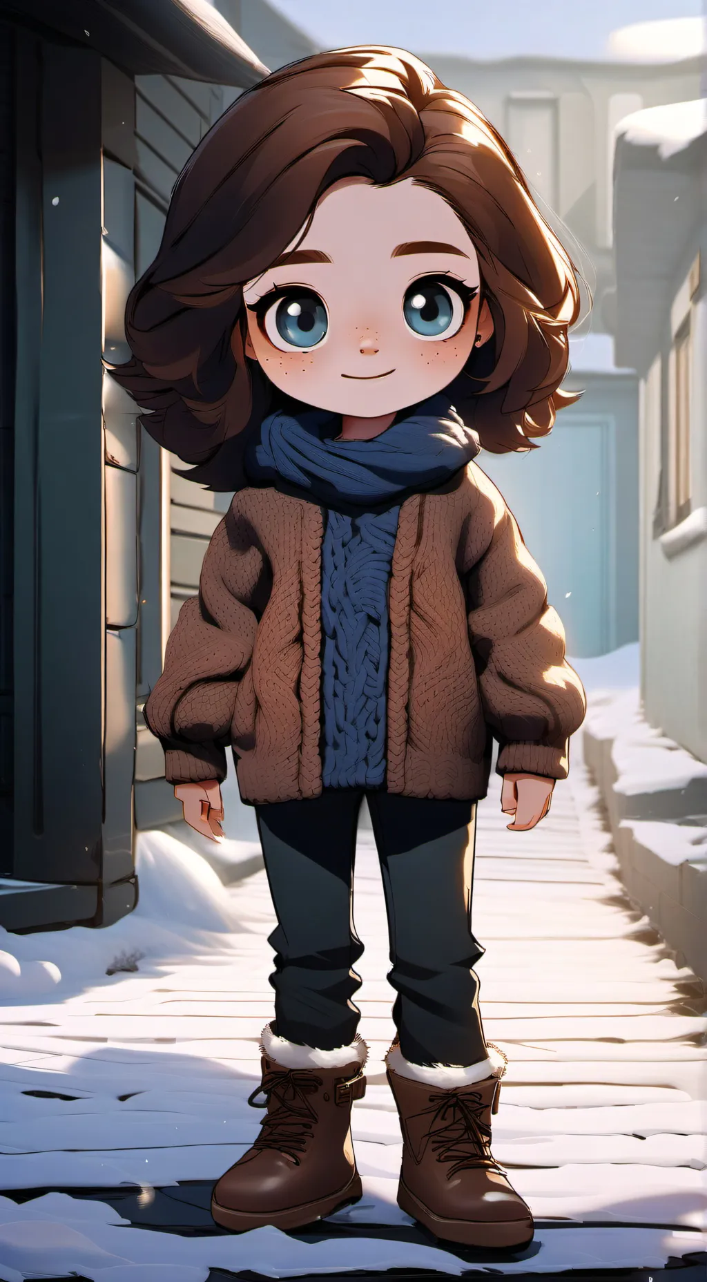ai character: Alice ❄️ background