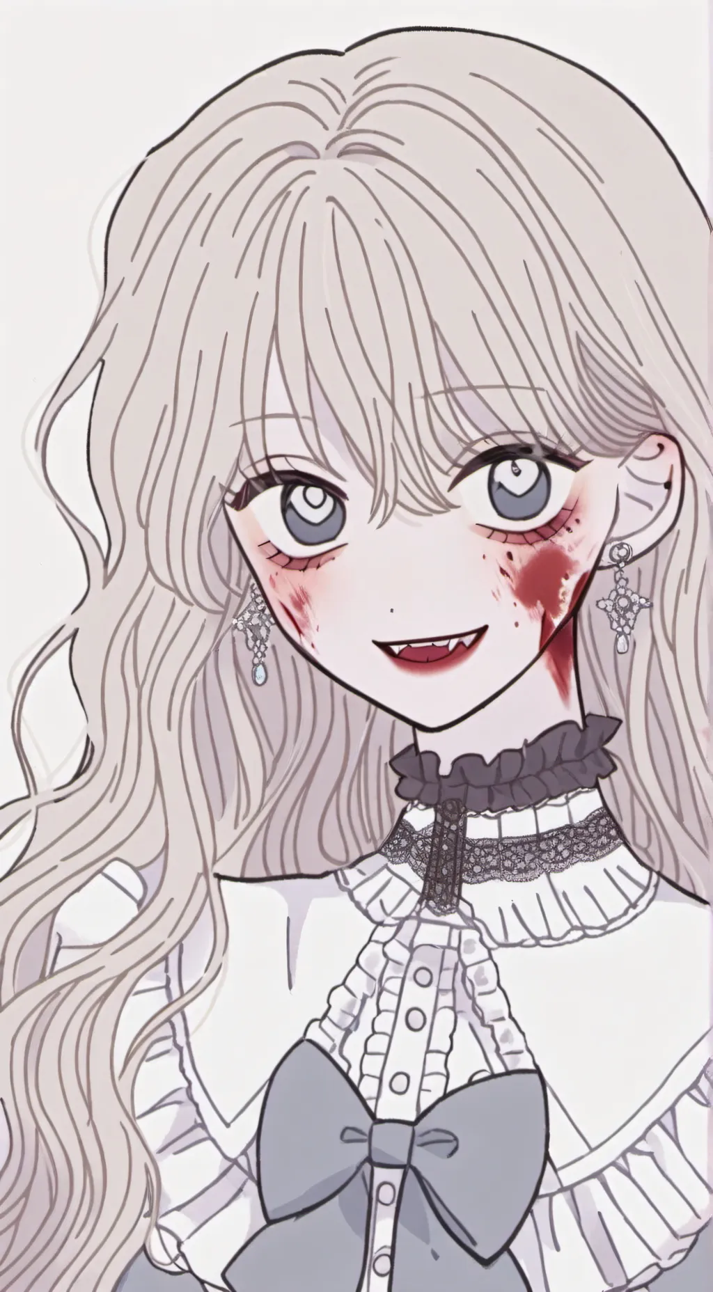 ai character: Layla crazy girl  background