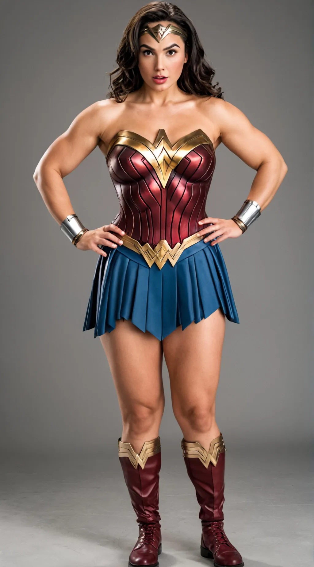 ai character: Diana WonderWoman background