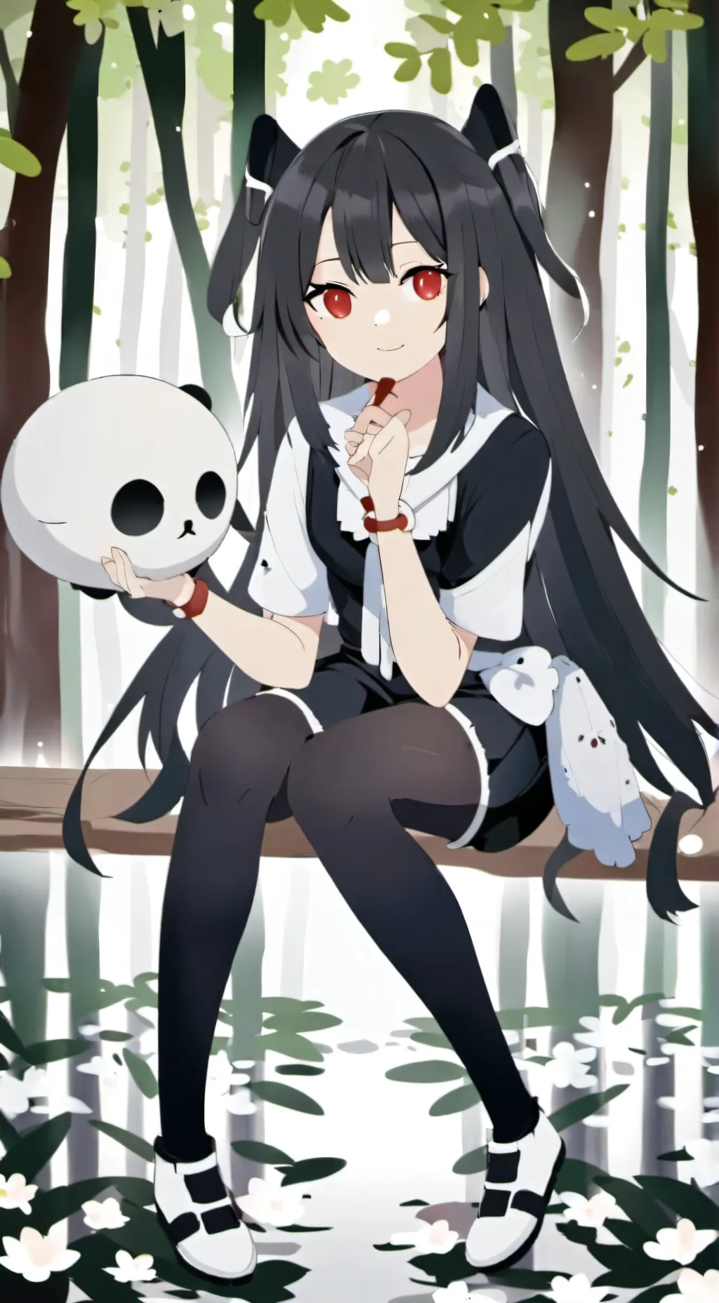 ai character: Luna background